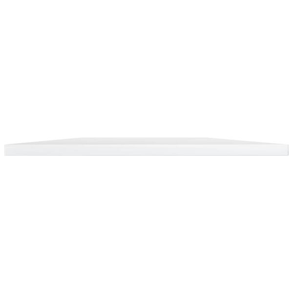vidaXL Panneaux de biblioth&egrave;que 4 pcs blanc brillant bois d&rsquo;ing&eacute;nierie