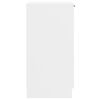 vidaXL Armoire &agrave; chaussures Blanc 30x35x70 cm Bois d'ing&eacute;nierie