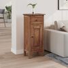 vidaXL Support de Plante Marron 36 x 25 x 80 cm Bois d'Acajou