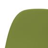 vidaXL Chaises pivotantes &agrave; manger lot de 2 Vert clair Velours