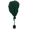 vidaXL Fleece de protection des plantes contre le gel Vert 100 x 1,6 m