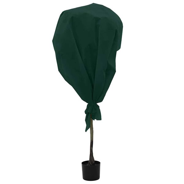 vidaXL Fleece de protection des plantes contre le gel Vert 100 x 1,6 m