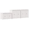 vidaXL Meuble de cuisine d'ext&eacute;rieur MEPPEL 3 pc Naturel