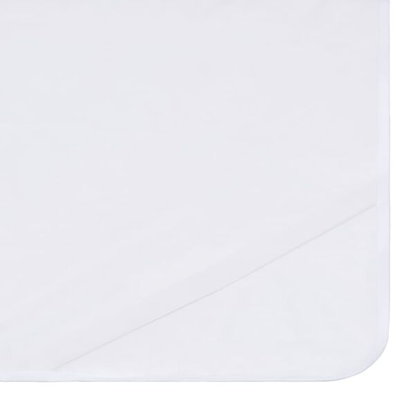 vidaXL Couvre-matelas imperm&eacute;ables 2 pcs Coton 60x120 cm Blanc