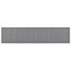 vidaXL Tapis de couloir Gris foncé 80x400 cm