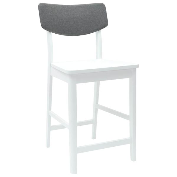 vidaXL Chaises de salle &agrave; manger 2 pcs Blanc 48 x 49 x 95 cm