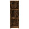 vidaXL Buffet ch&ecirc;ne fum&eacute; 30x41x93 cm bois d'ing&eacute;nierie