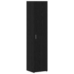 vidaXL Haut Armoire Ch&ecirc;ne noir 40 x 42,5 x 185 cm