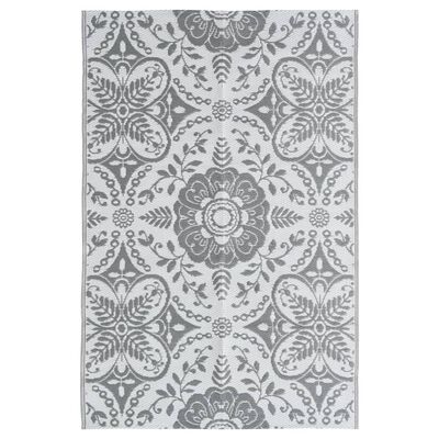 vidaXL Tapis d'extérieur Gris clair 190x290 cm PP