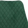 vidaXL Ensemble de salle &agrave; manger 3 pcs Vert fonc&eacute;
