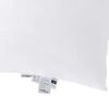 vidaXL Oreiller avec oreiller 2 pcs Blanc 61 x 41 x 20 cm Polyester