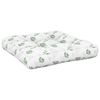 vidaXL Coussin de palette &agrave; motif de feuilles 60x61,5x10 cm tissu