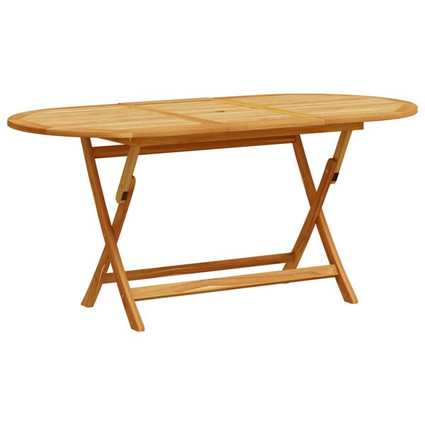 vidaXL Ensemble &agrave; manger de jardin 9pcs bois d'acacia solide textil&egrave;ne