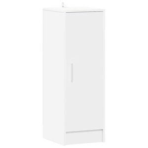vidaXL Armoire &agrave; chaussures Blanc 32x35x92 cm Agglom&eacute;r&eacute;