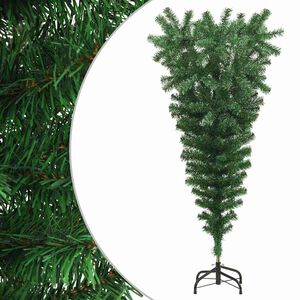 vidaXL Sapins de No&euml;l PVC, Steel Vert