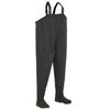 vidaXL Pantalon &eacute;chassier avec bottes Vert Pointure 40