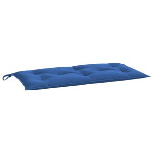 vidaXL Coussin de banc de jardin bleu royal 100x50x7 cm tissu oxford
