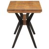 vidaXL Banc de salle &agrave; manger 110x40x46 cm bois massif acacia et acier
