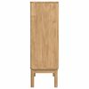 vidaXL Buffet Cire marron 70 x 30 x 70,5 cm Bois de Pin Massif