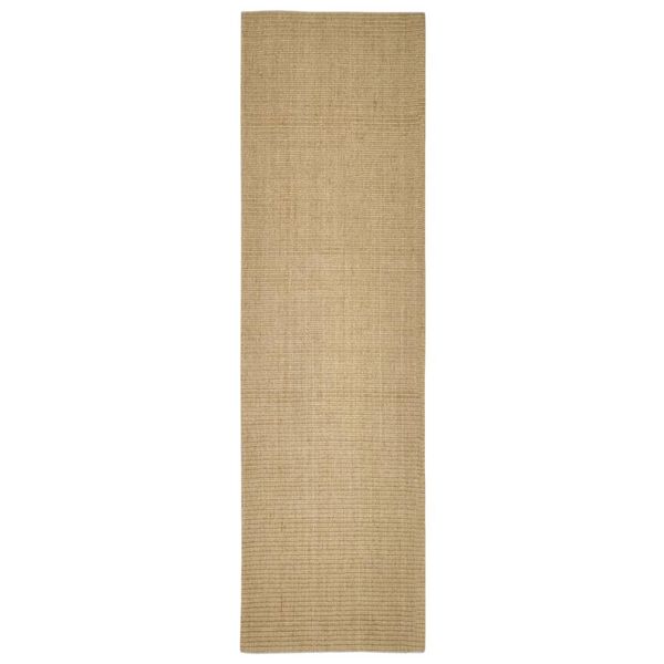 vidaXL Tapis en sisal pour griffoir 100x350 cm