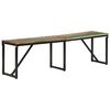 vidaXL Banc 160x35x46 cm Bois massif de r&eacute;cup&eacute;ration