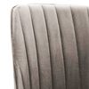 vidaXL Chaises pivotantes &agrave; manger lot de 4 gris clair velours