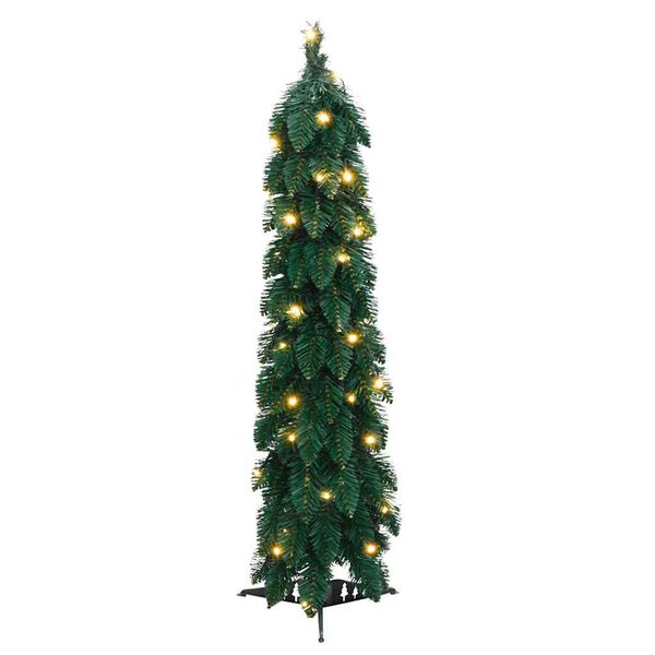 vidaXL Arbre de No&euml;l artificiel pr&eacute;-&eacute;clair&eacute; avec 45 LED 90 cm