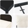 vidaXL Ensemble de salle &agrave; manger pour jardin 5 pcs Noir polyrotin