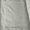 vidaXL Peignoir avec capuche Gris m Flanelle