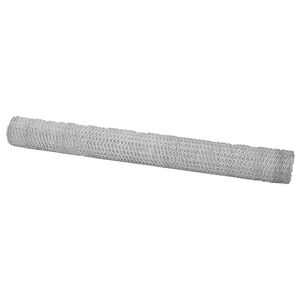 vidaXL Cl&ocirc;ture hexagonale Argent 1,5 x 100 m Acier galvanis&eacute;