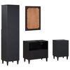 vidaXL Ensemble de Meubles de Salle de Bain avec tiroir 4 pcs