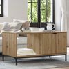 vidaXL Table basse Ch&ecirc;ne artisanal 90 x 49 x 46 cm Bois d'ing&eacute;nierie