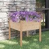 vidaXL Jardini&egrave;re d'ext&eacute;rieur 70x70x70 cm bois de pin massif
