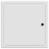 vidaXL Panneau d'Acc&egrave;s Blanc 33 x 33 x 3 cm Acier