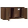 vidaXL Ensemble de meubles TV 3 pcs Ch&ecirc;ne marron Bois d'ing&eacute;nierie