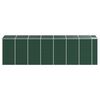 vidaXL Abri de jardin vert 191x640x198 cm acier galvanis&eacute;