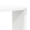 vidaXL &Eacute;tag&egrave;res cube murales 4 pcs Blanc et ch&ecirc;ne sonoma 30x15x30 cm