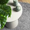 vidaXL Tapis shaggy PAMPLONA poils longs moderne gris &Oslash; 100 cm