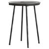 vidaXL Ensemble de salle &agrave; manger pour jardin 3 pcs Noir et anthracite