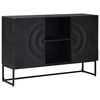 vidaXL Buffet Noir 105 x 30 x 68 cm