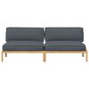 vidaXL Ensemble de Canap&eacute;s avec coussin Anthracite 240 x 92 x 69 cm
