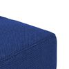vidaXL Canap&eacute;-lit &agrave; 2 places avec deux oreillers bleu tissu
