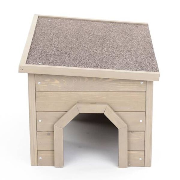 TRIXIE Maison ext&eacute;rieure pour petits animaux 50x30x37 cm Gris-Vert