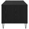 vidaXL Table basse Ch&ecirc;ne noir 90 x 49 x 45 cm Bois d'ing&eacute;nierie