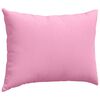 vidaXL Coussins de canap&eacute; 2 pcs Rose 70 x 50 cm tissu