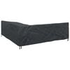 vidaXL Housse pour meubles Noir 270 x 270 x 80 cm Tissu Oxford 210D