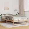vidaXL Cadre de lit Marron 100 x 200 cm Pin massif