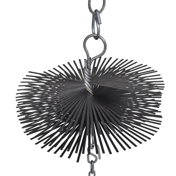 Brosse ronde pour chemin&eacute;e Dia. 20 cm