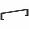 vidaXL Pieds de meuble 2 pcs Noir 48,1 x 4 x 10 mm Fer