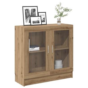 vidaXL Biblioth&egrave;que ch&ecirc;ne artisanal 82,5x30,5x80 cm bois d'ing&eacute;nierie